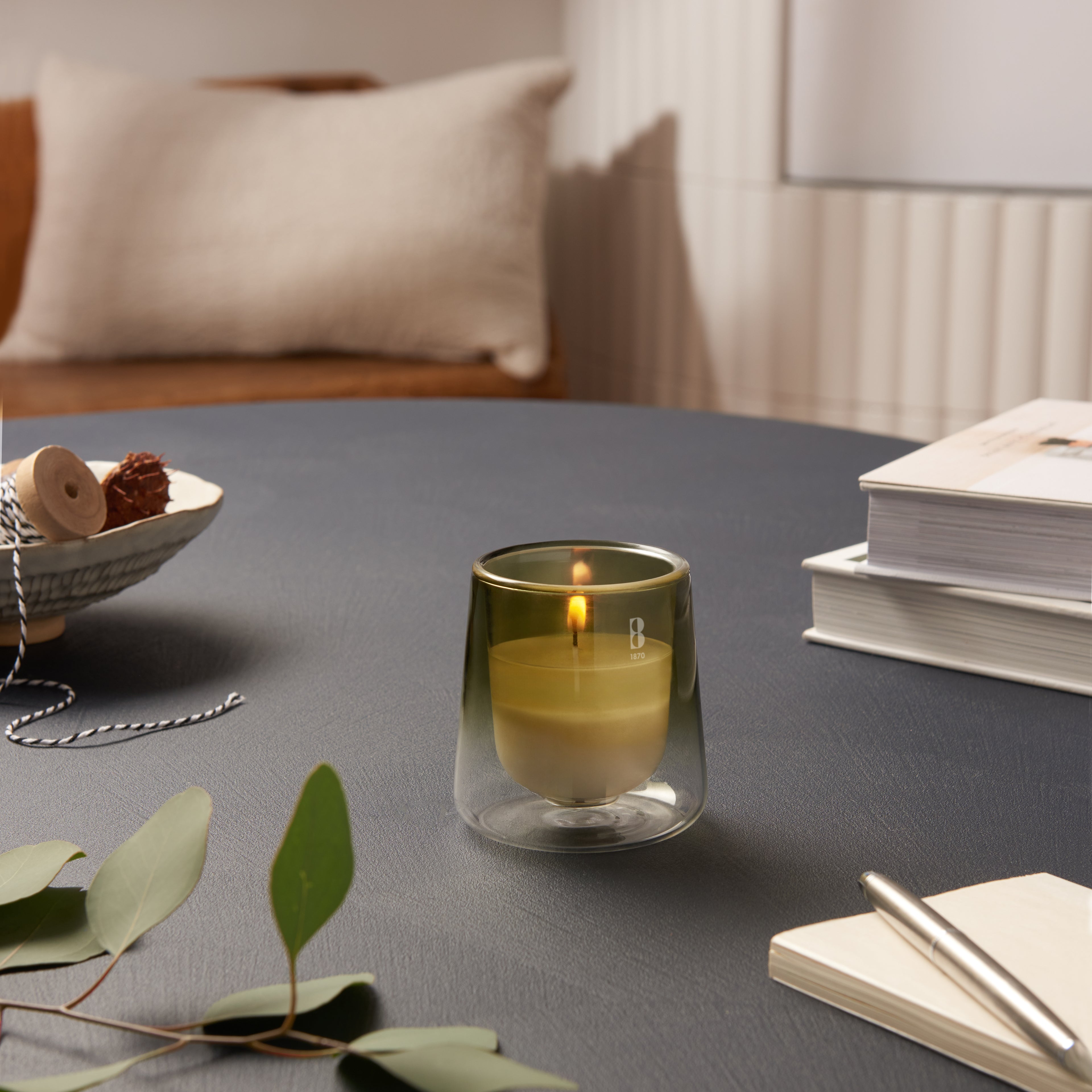Bolsius - CleanLight - 12 Gegeurde Navullingen - Bergamot & Neroli - Navulbare Geurkaarsen