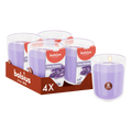 Bolsius - True Scents - 4 Geurkaarsen - Lavendel - Paars - Voordeelverpakking - Geur Kaars