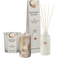 Bolsius - Botticino Bloom set - Geurkaars - Geurstokjes - Marble Kaars - Beige