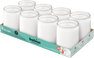 Bolsius - Starlight - Wit - Kaarsen in Glas - 8 Stuks - 50 Branduren