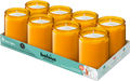 Bolsius - Starlight - Amber - Kaarsen in Glas - 8 Stuks - 50 Branduren