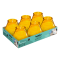 Bolsius - Twilight - Kaars in glas - Patio - Amber - Tray 6 - 70 branduren