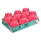 Twilight - Kaars in glas - Patio - Fuchsia - Tray 6 - 70 branduren