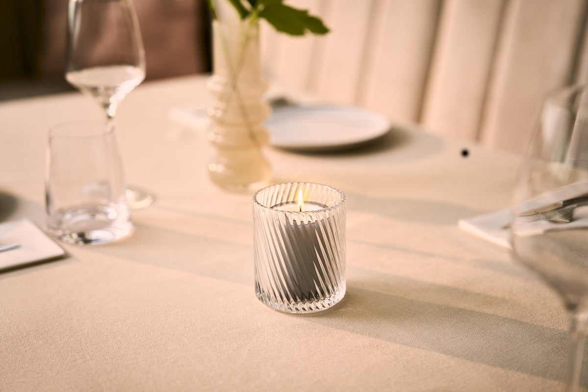 Bolsius - Kaarshouder Relight - Transparant - Gedraaid Glas - 16 Stuks