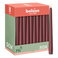 Dinerkaarsen Glad - 50 st. - Bordeaux Rood - 24,5 cm