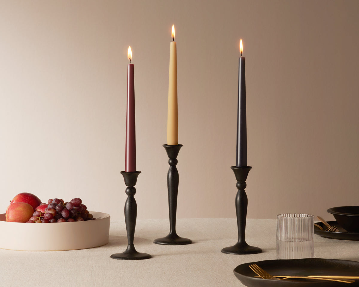 Bolsius - Gladde Dinerkaarsen - 24,5 cm - 32 stuks - Geel