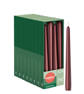 Bolsius - Gladde Dinerkaarsen - 24,5 cm - 32 stuks - Bordeaux Rood
