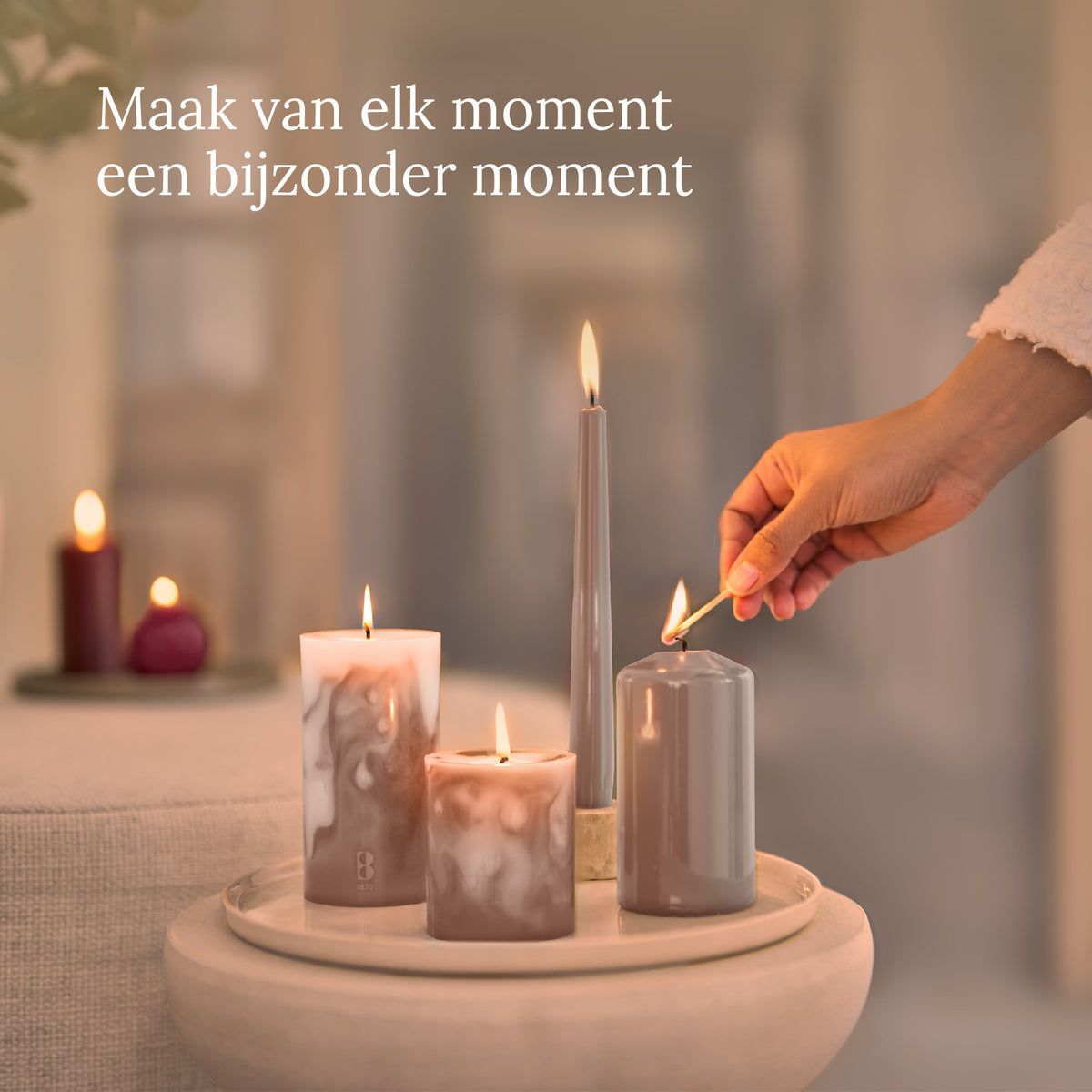 Bolsius - Glossy - Dinerkaarsen - 32 stuks - Licht Roze - 24,5 cm - 7 branduren