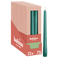 Bolsius - Glossy - Dinerkaarsen - 32 stuks - Groen - 24,5 cm - 7 branduren