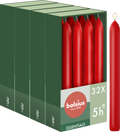 Bolsius - Gladde Dinerkaarsen - 17 cm - 32 stuks - Rood