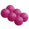 Bolsius - Glossy - Bolkaarsen - 6 Stuks - Fuchsia - 7cm - 16 Branduren