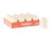 Bolsius - Gladde Stompkaarsen - 12 stuks - Ivoor - 17 branduren - 8 x 5,8 cm