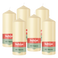 Bolsius - Gladde Stompkaarsen - Beige - 6 stuks - 15cm - 42 Branduren