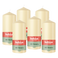 Bolsius - Gladde Stompkaarsen - 6 Stuks - Beige - 13 cm - 43 Branduren