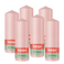 Bolsius - Gladde Stompkaarsen - 6 Stuks - Roze - 20 cm - 75 Branduren