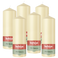 Bolsius - Gladde Stompkaarsen - 6 Stuks - Beige - 20 cm - 75 Branduren