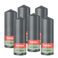 Bolsius - Gladde Stompkaarsen - 6 Stuks - Antraciet - 20cm - 75 Branduren