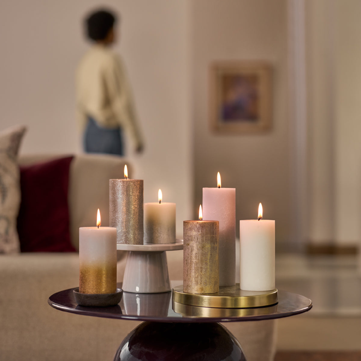 Bolsius - Rustieke Kaarsen Set - New Sparkle