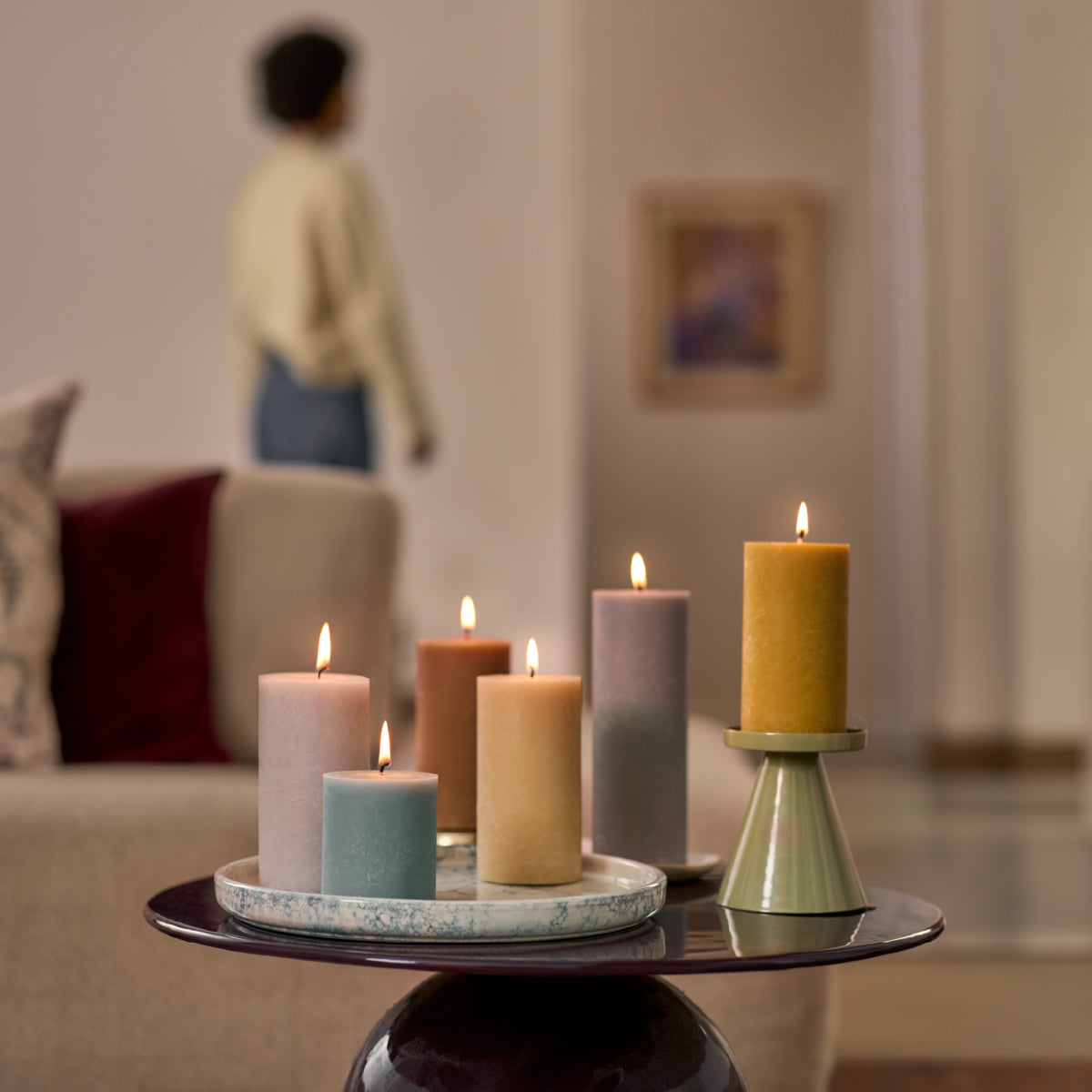 Bolsius - Rustieke Kaarsen Set - Nordic Ambiances