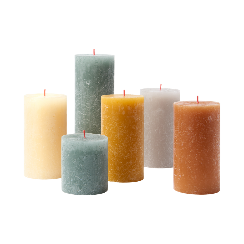 Bolsius - Rustieke Kaarsen Set - Nordic Ambiances