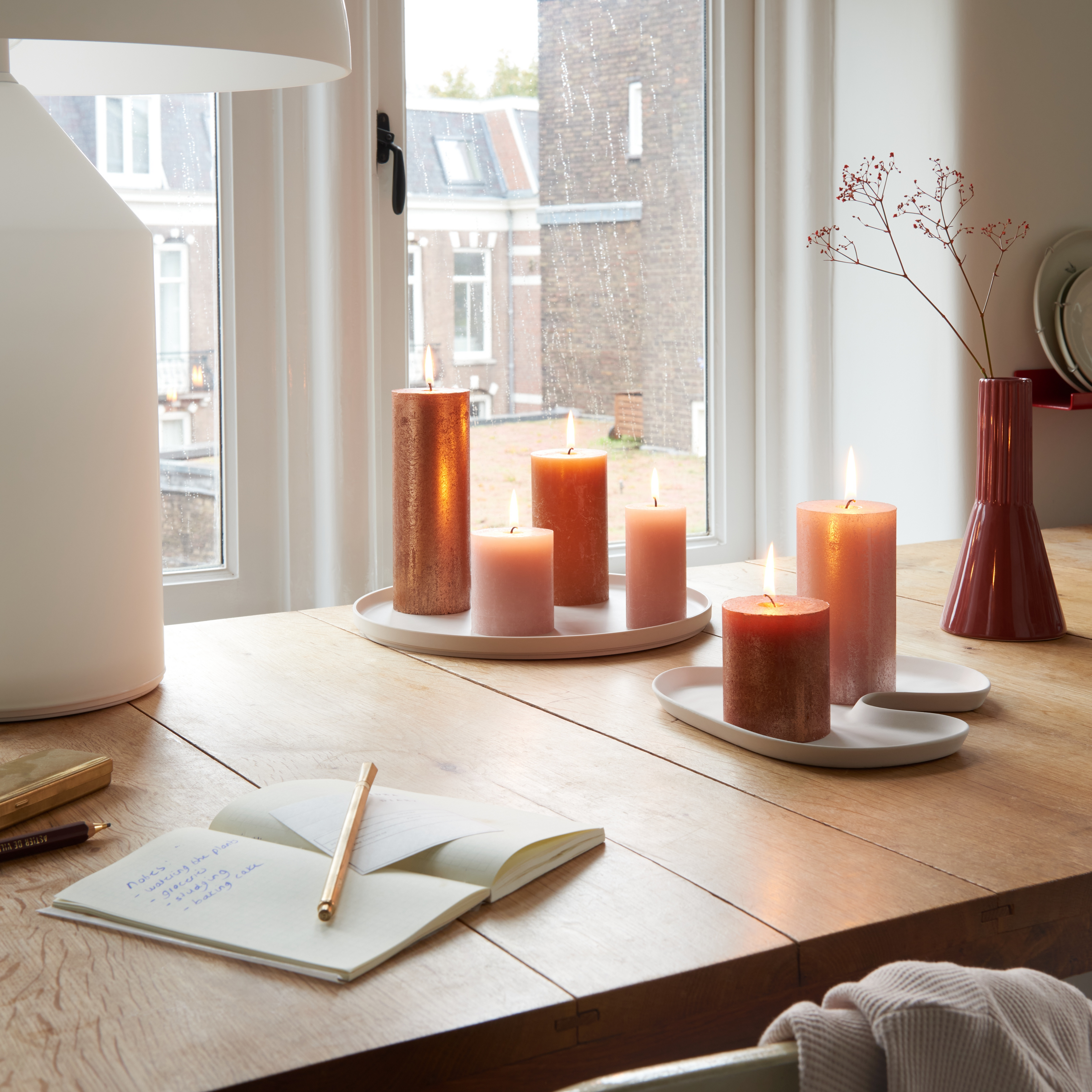 Bolsius - Rustieke Kaarsen Set - Cosy Coppers