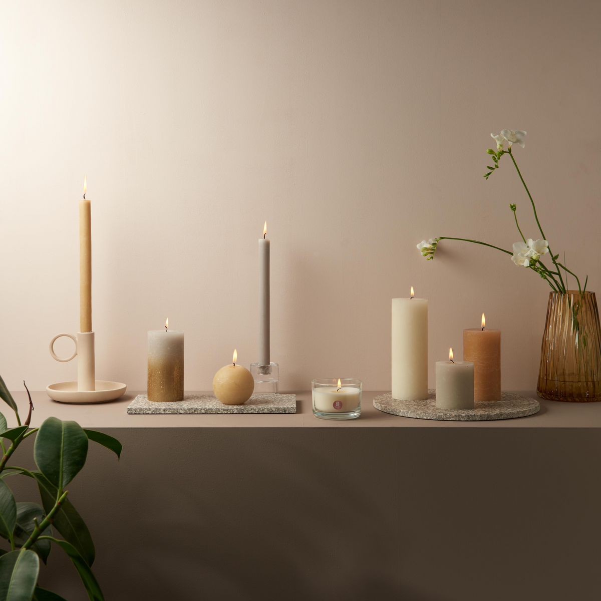 Bolsius - Rustieke Kaarsen Set - Haptic Luxury