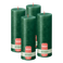 Bolsius - Rustieke kaars Shimmer - 4 Stuks - Metallic Groen - 19cm - 85 branduren