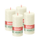 Bolsius - Rustieke Kaars - 4 Stuks - Ivoor - 13cm