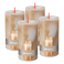 Bolsius Stompkaars - Marble - Beige - 13 cm - 60 Branduren