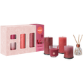 Bolsius - Rustieke Kaarsen Set - Geur Set - Giftset - Fruit Splash - Granaatappel