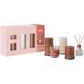 Bolsius - Rustieke Kaarsen Set - Geur Set - Giftset - Cozy Hideaway - Appel Kaneel