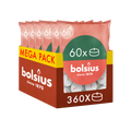 Bolsius - 360 Waxinelichtjes - Theelichtjes - 6 uur - Wit - 6 - Grootverpakking