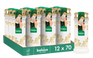 Bolsius - Herdenkingslicht - Wit met Gouden Hartjes Print - 12 stuks - 70 branduren - 3 Dagen