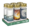 Bolsius - Herdenkingslicht - Wit met patroon - 6 stuks - 70 Branduren
