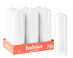 Bolsius - Gladde Stompkaarsen - 6 stuks - Wit - 75 branduren - 20 x 6,8 cm