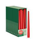 Bolsius - Gladde Dinerkaarsen - 24,5 cm - 32 stuks - Rood
