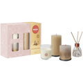 Bolsius - Rustieke Kaarsen Set - Geur Set - Giftset - Home Sweet Home - Vanille