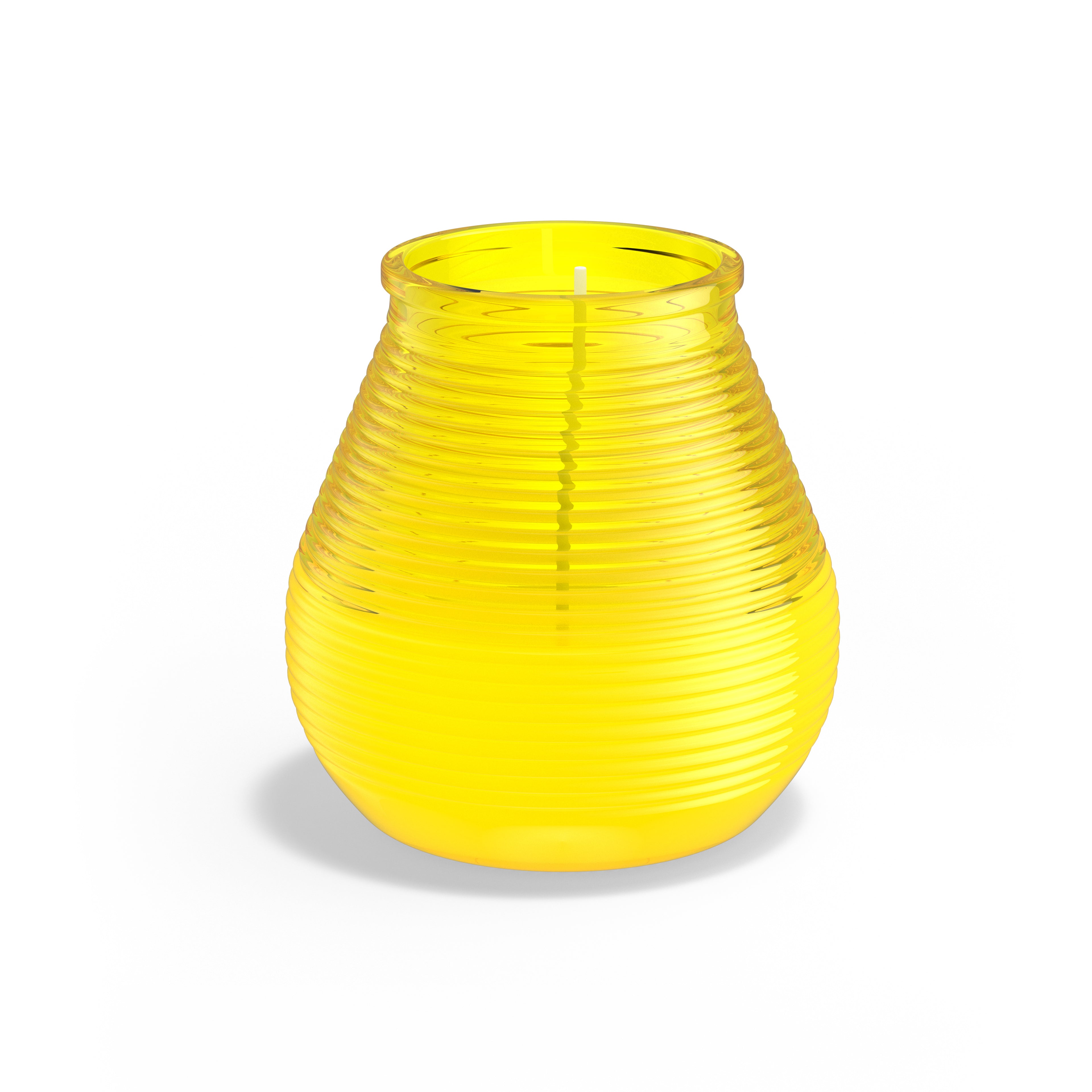 Bolsius - 6 Geurkaarsen - Citronella - Buitenkaars - Geel